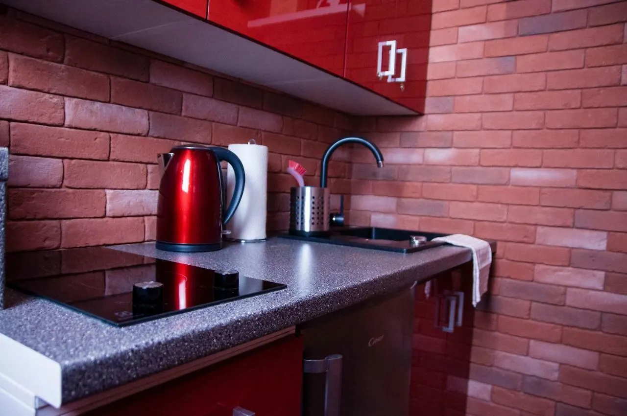 קרקוב Jacuzzi Apartment Red